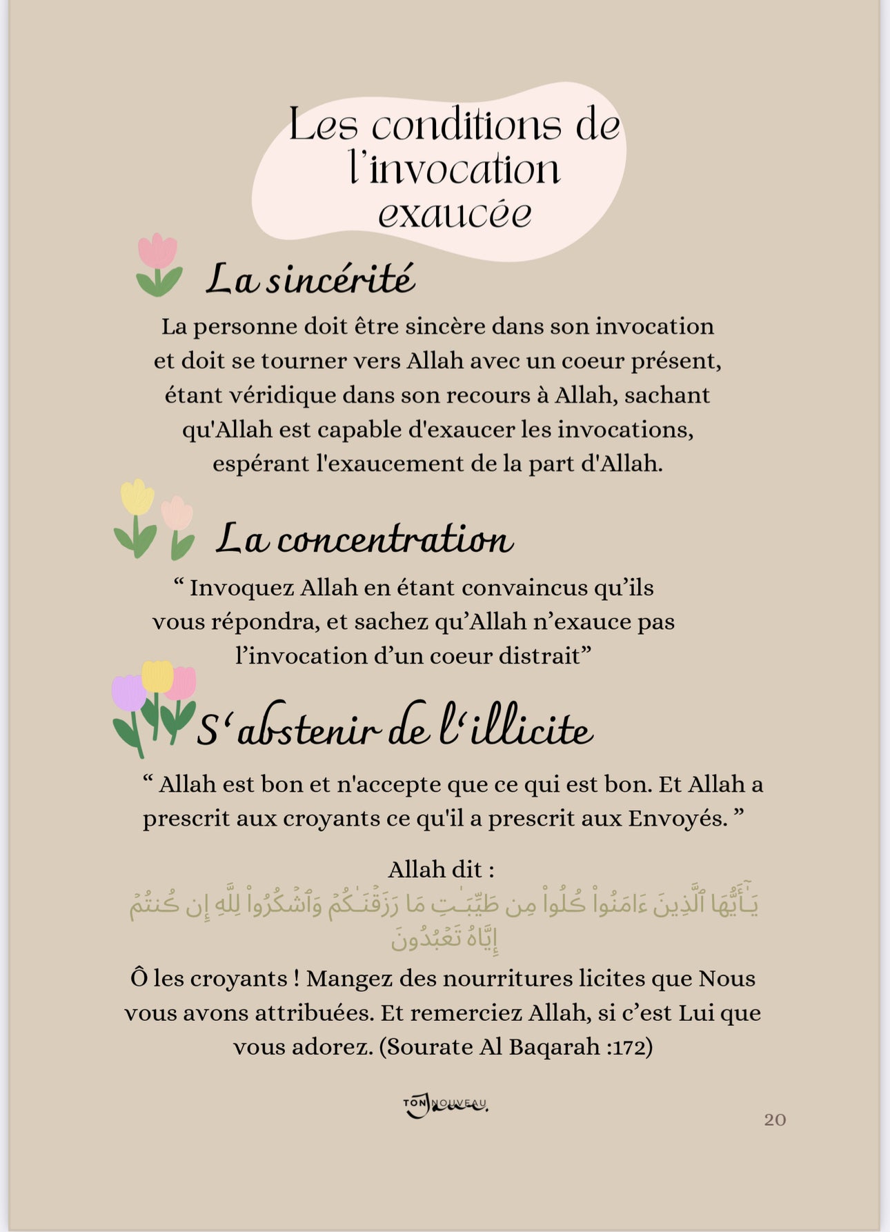 Ramadhan diary - Version digitale pdf